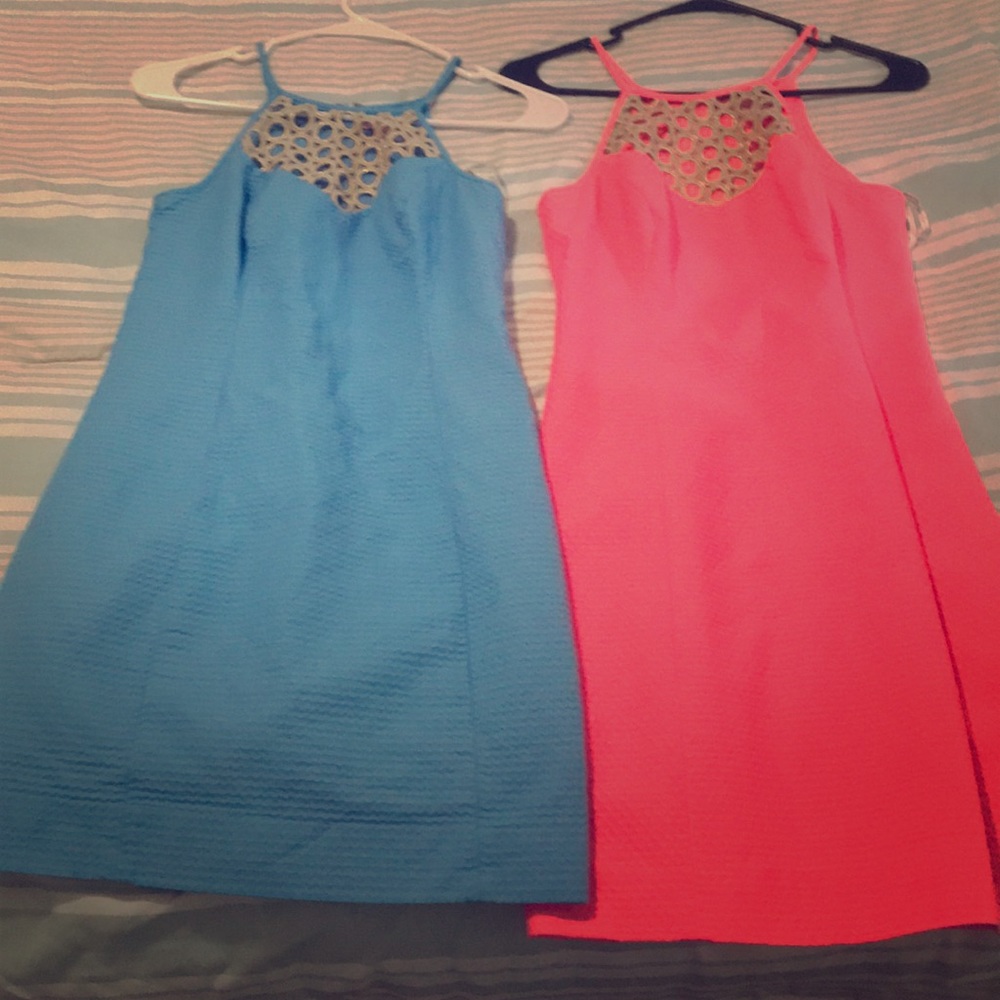 Pink Lilly Pulitzer dress size 0 fits like size 2